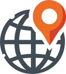 WorldMapPin Logo